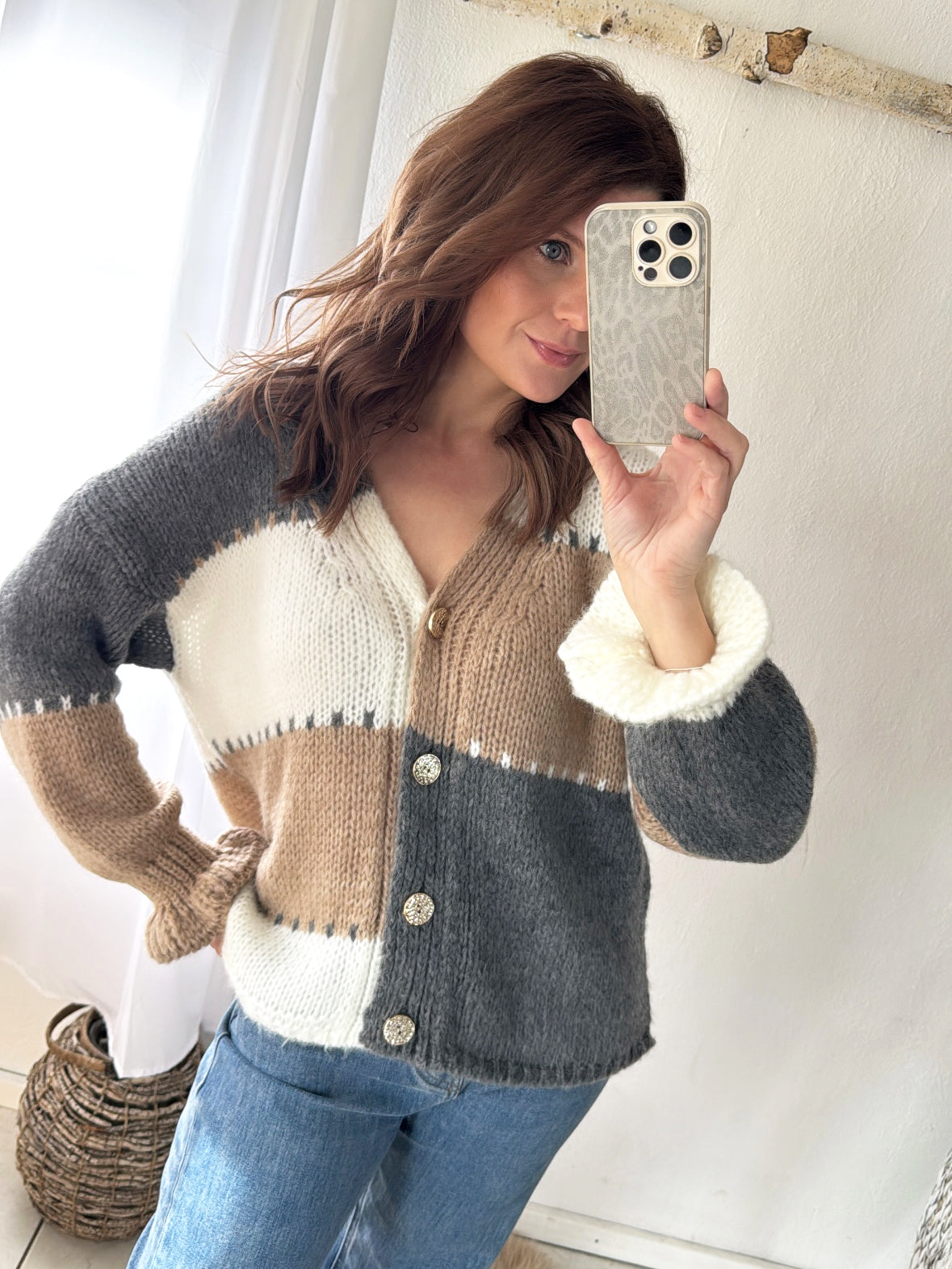 Cardigan Sweet Block