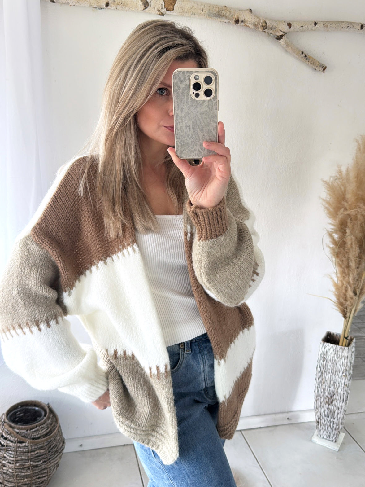 Cardigan Colourblock