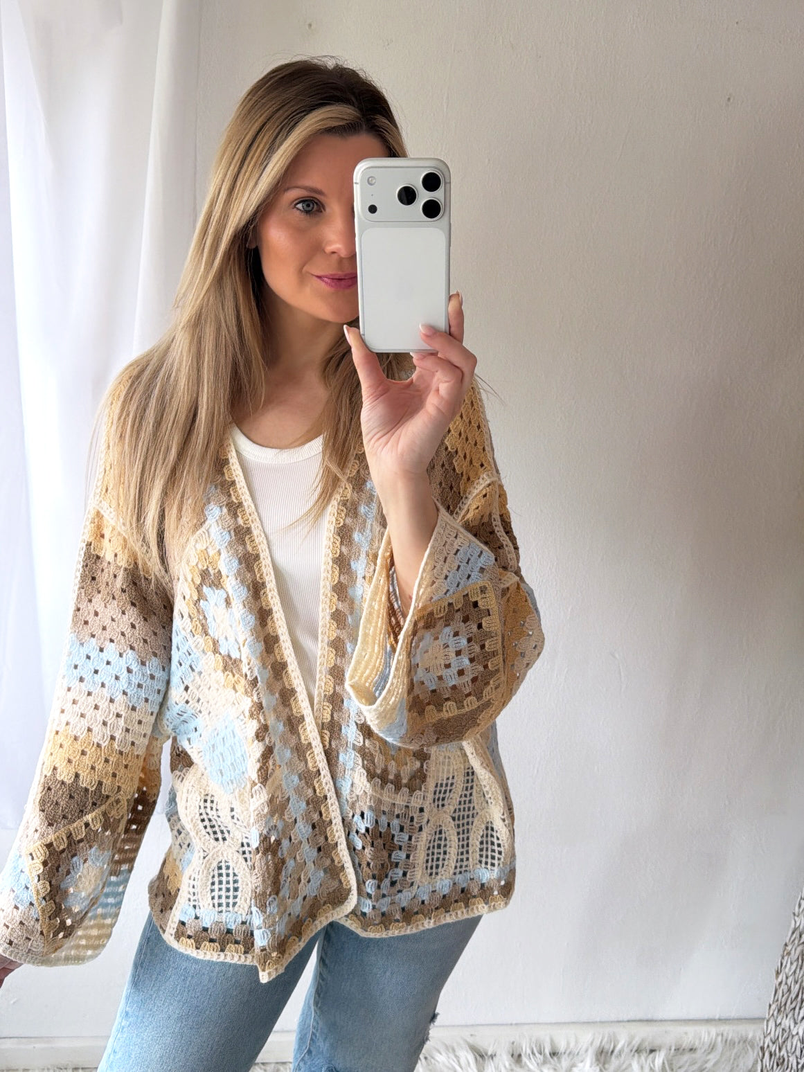 Häkel-Cardigan Pretty Soft