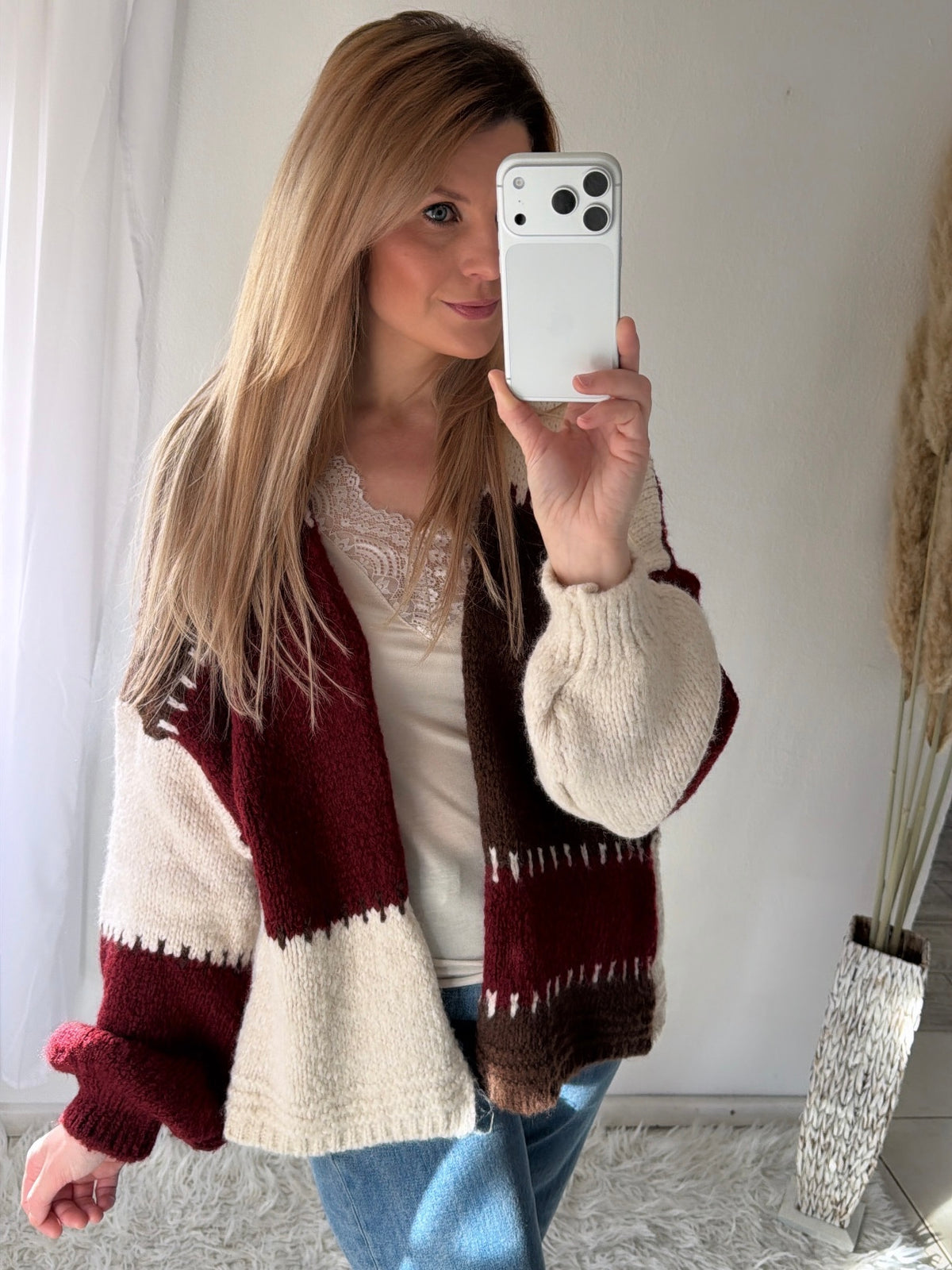 Cardigan Colourblock