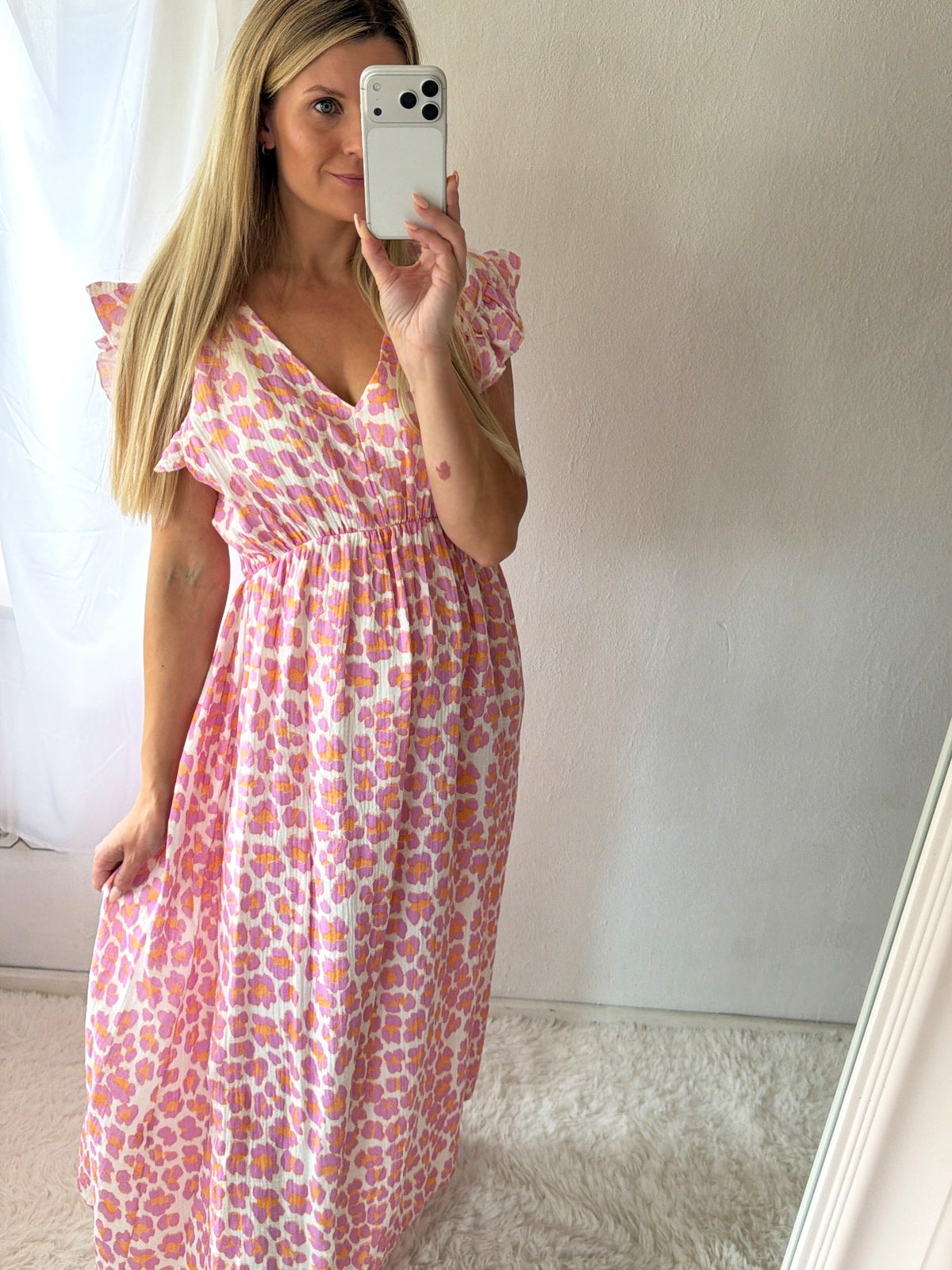 Musselin Kleid Candy Leo