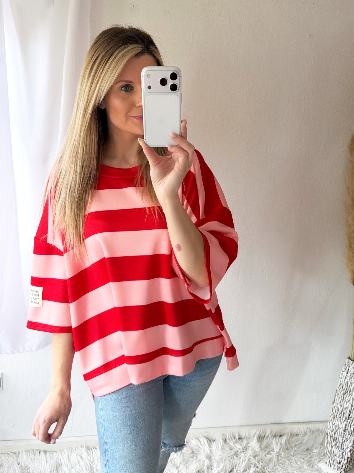Sweater Oversize Candy Stripes