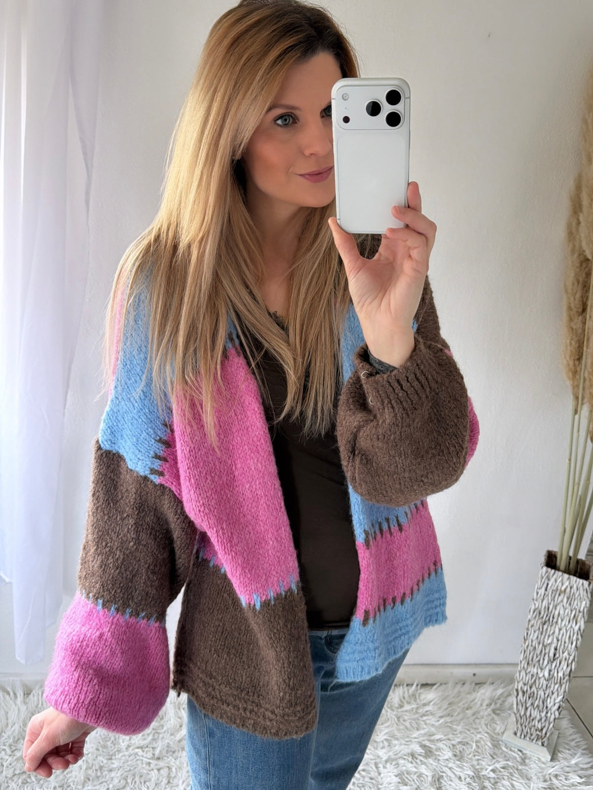 Cardigan Colourblock