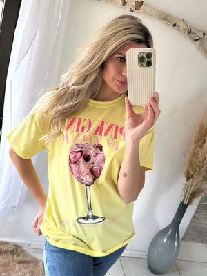 T-Shirt Pink Gin & Tonic