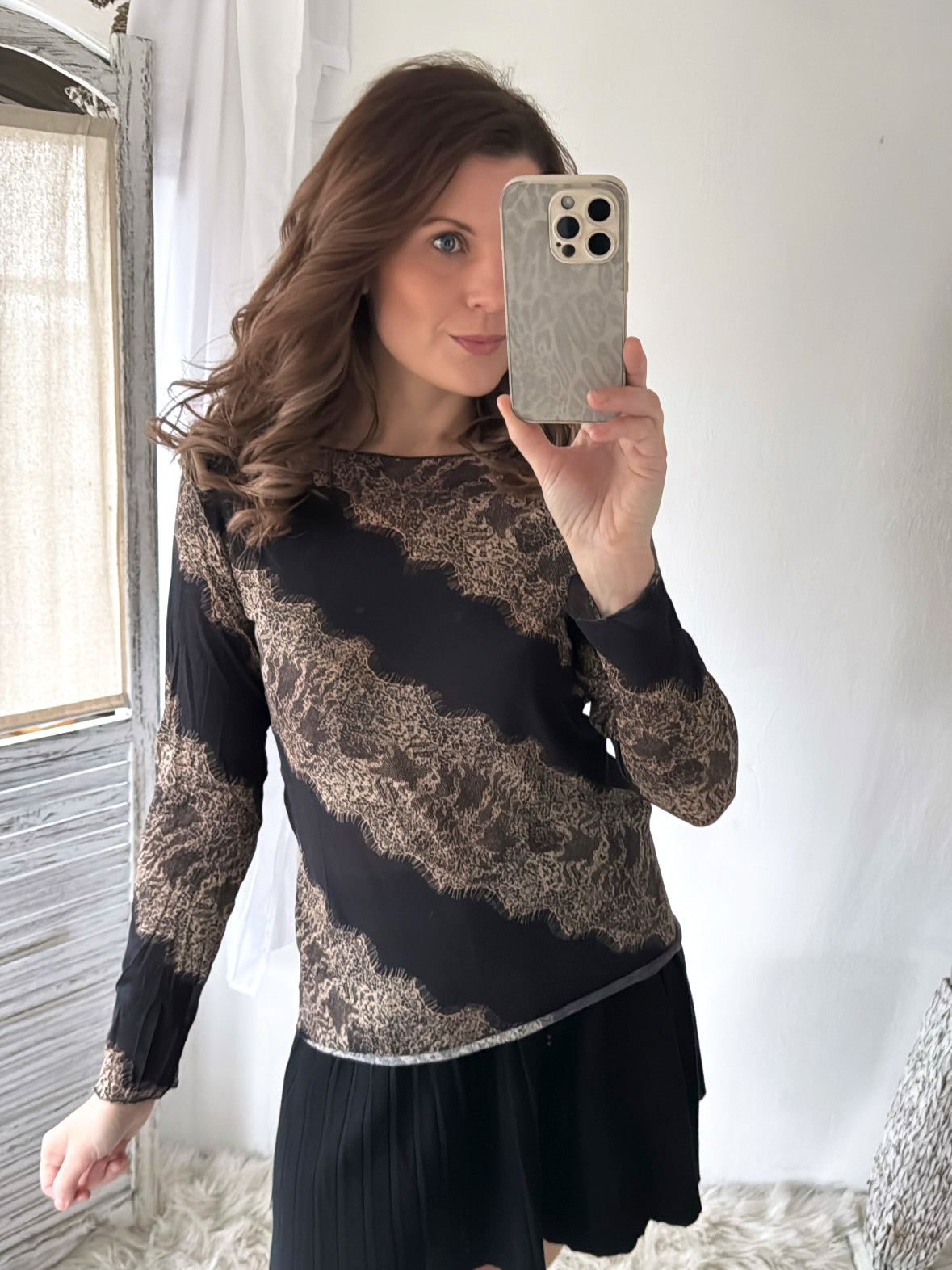 Shirt Midnight Glow Kaschmir