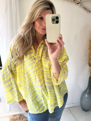 Bluse Happy Zebra Oversize