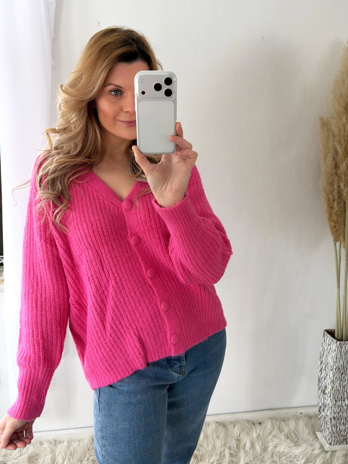 Cardigan Simple Knit Love