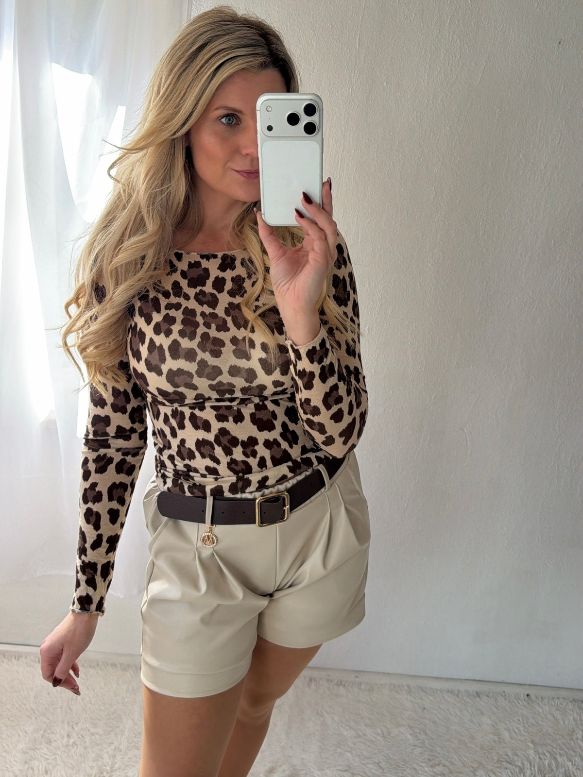Shirt Kaschmir Slim Sugar Leo