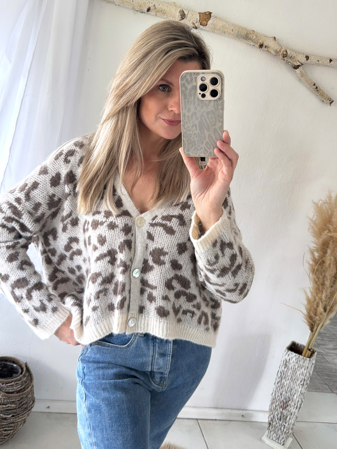 Cardigan Oversize Cozy Leo