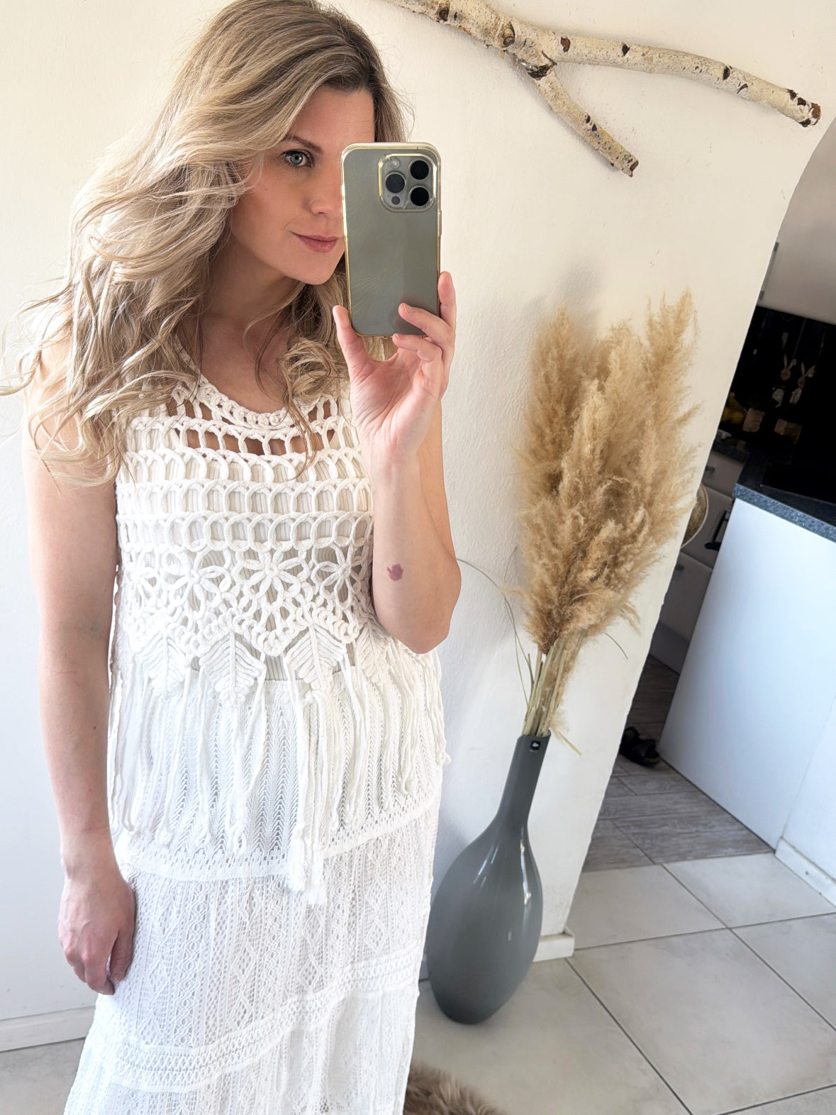 Boho Chic Top Gr.34-38