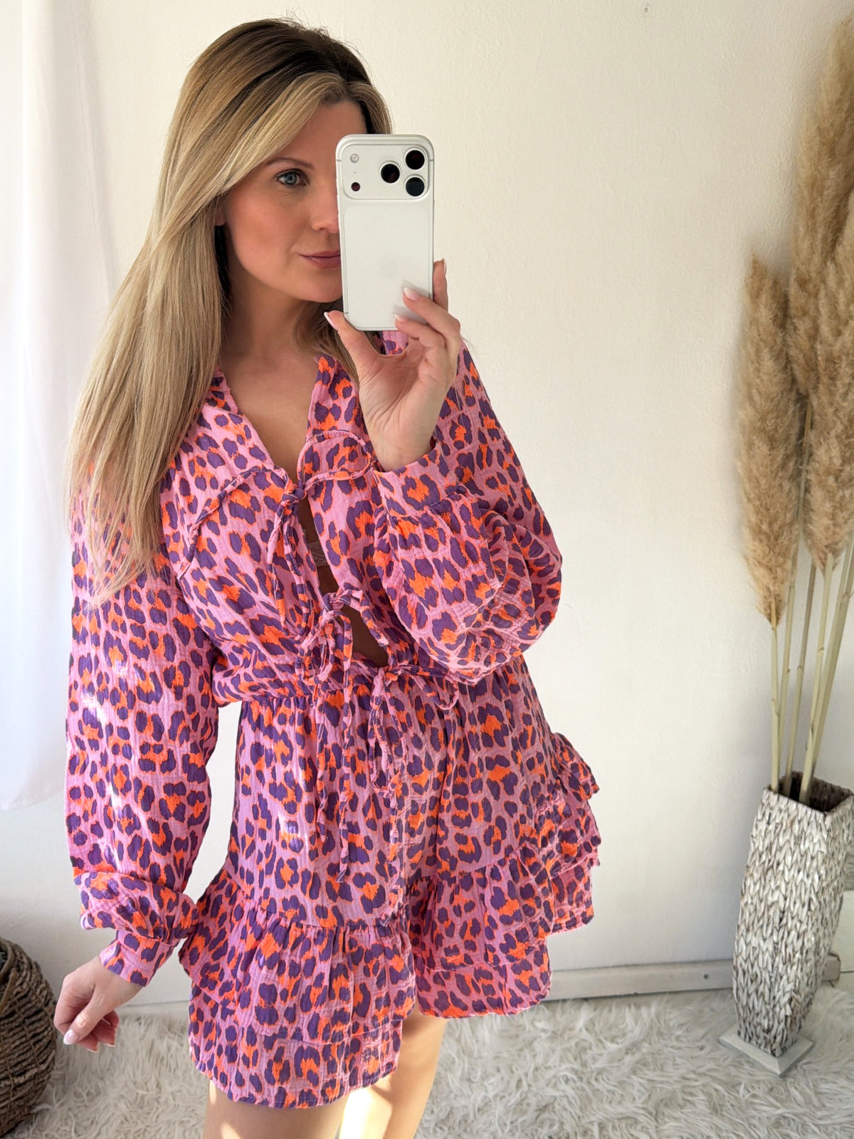 Musselin Jumpsuit Leo