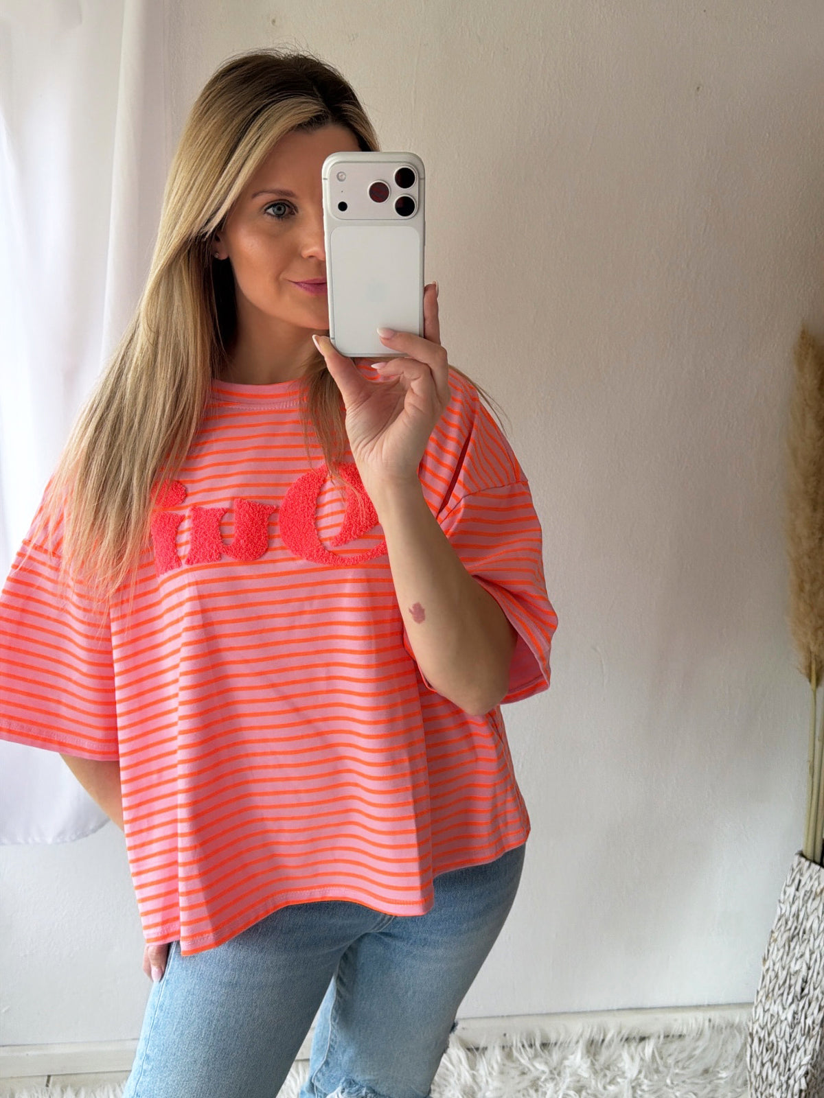 T-Shirt Oversize Stripes Qui
