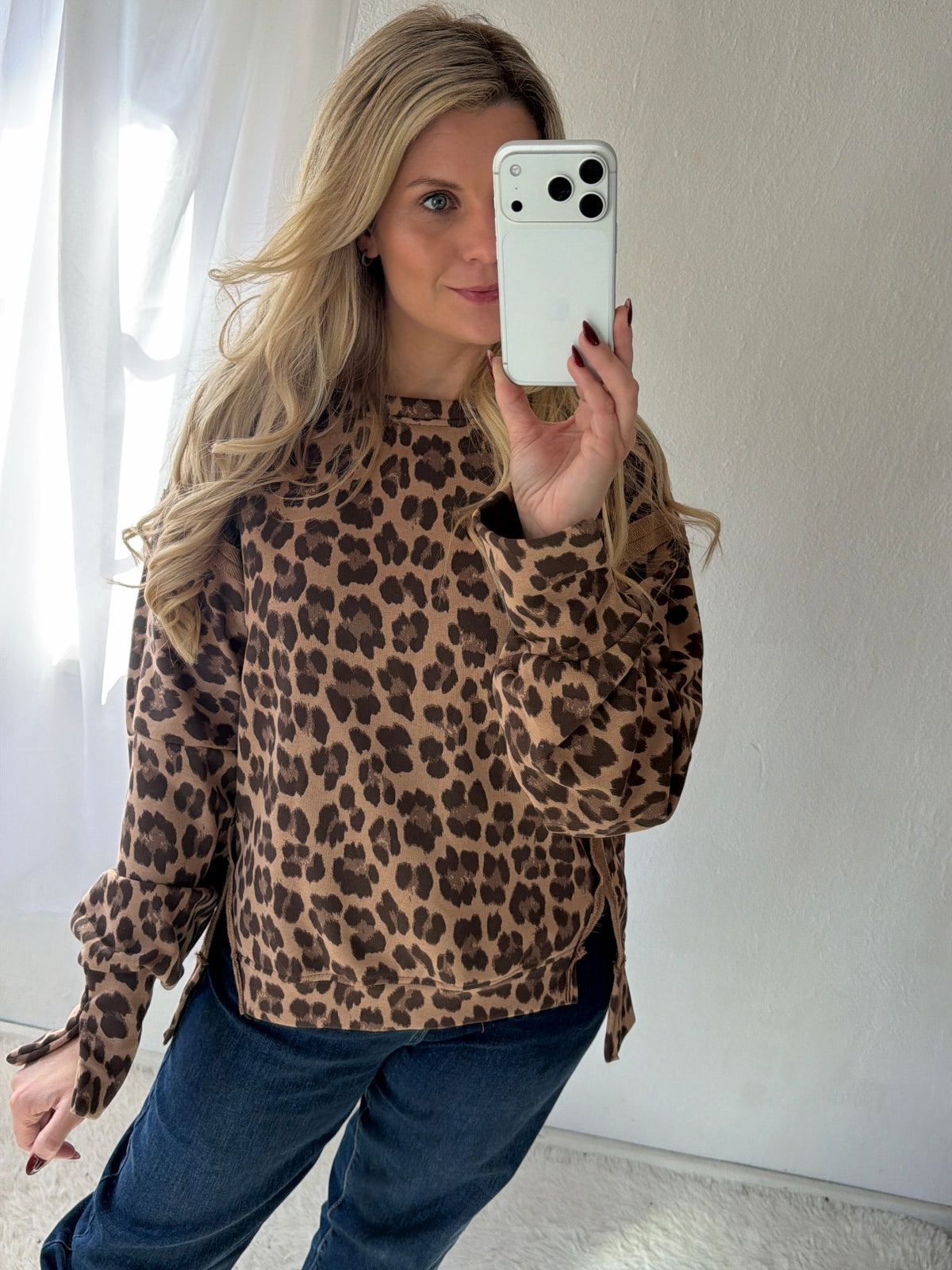 Sweatshirt Oversize Leo Love