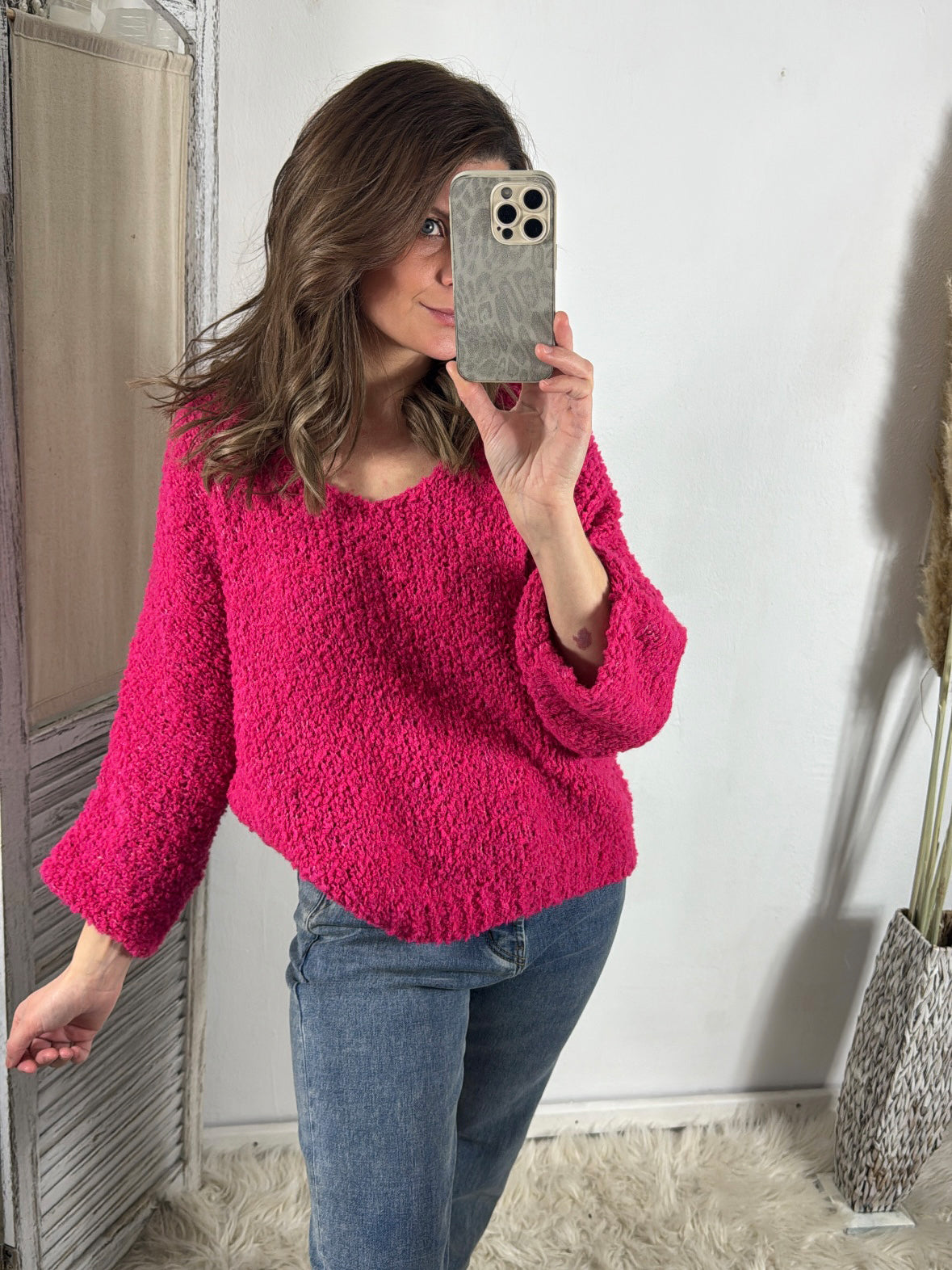 Bouclé Pullover Lovely