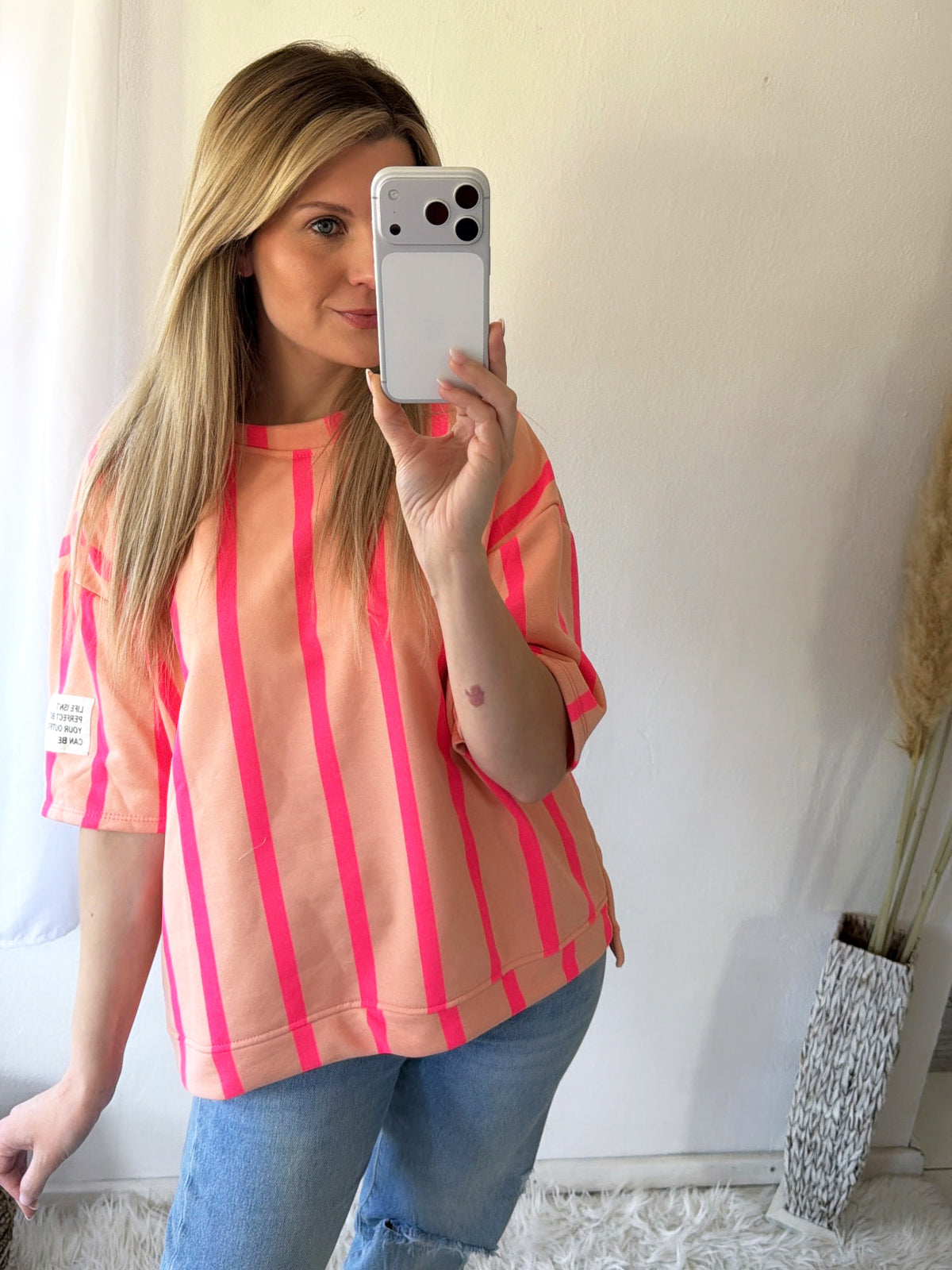 Sweater Stripes Life isn´t perfect