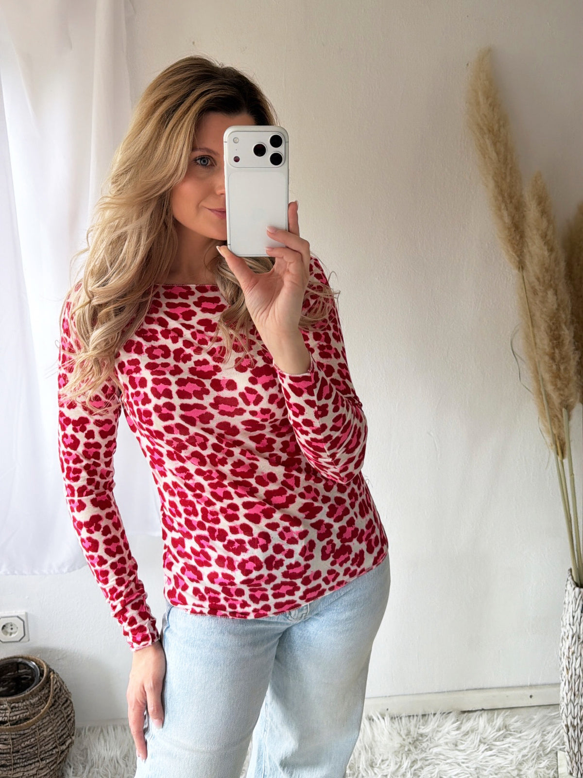 Shirt Leomuster Kaschmir