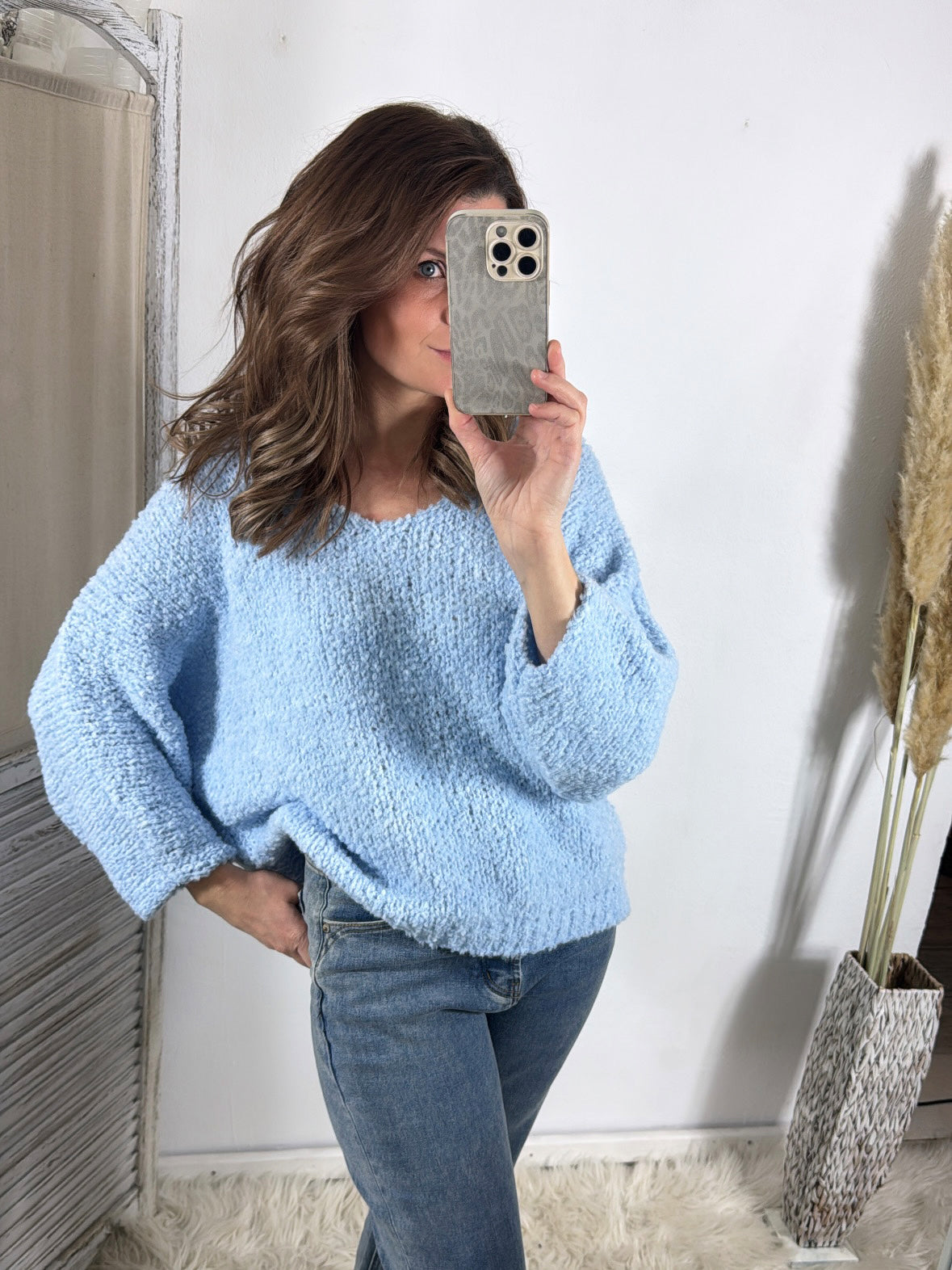 Bouclé Pullover Lovely