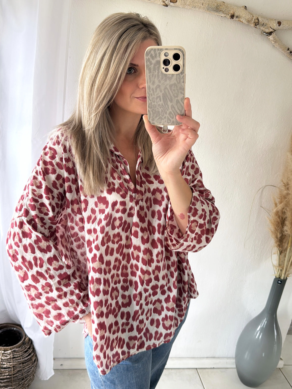 Bluse Happy Leo Oversize