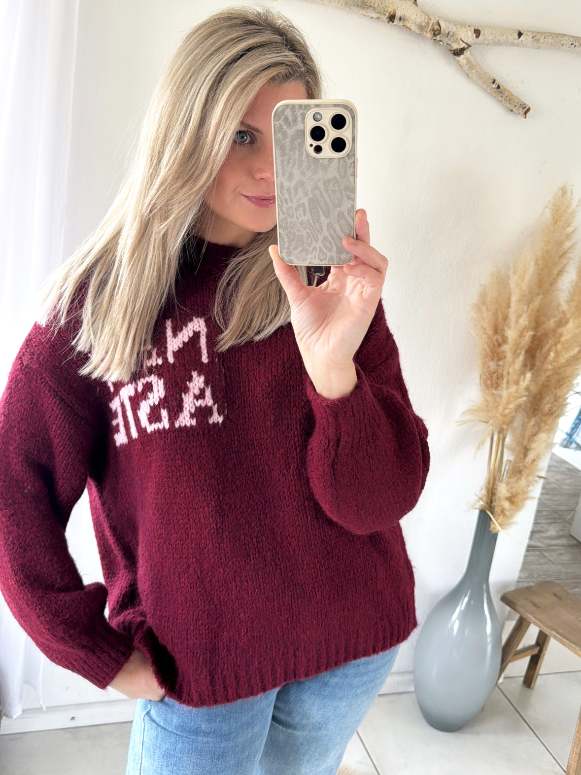 Strickpullover Namaste