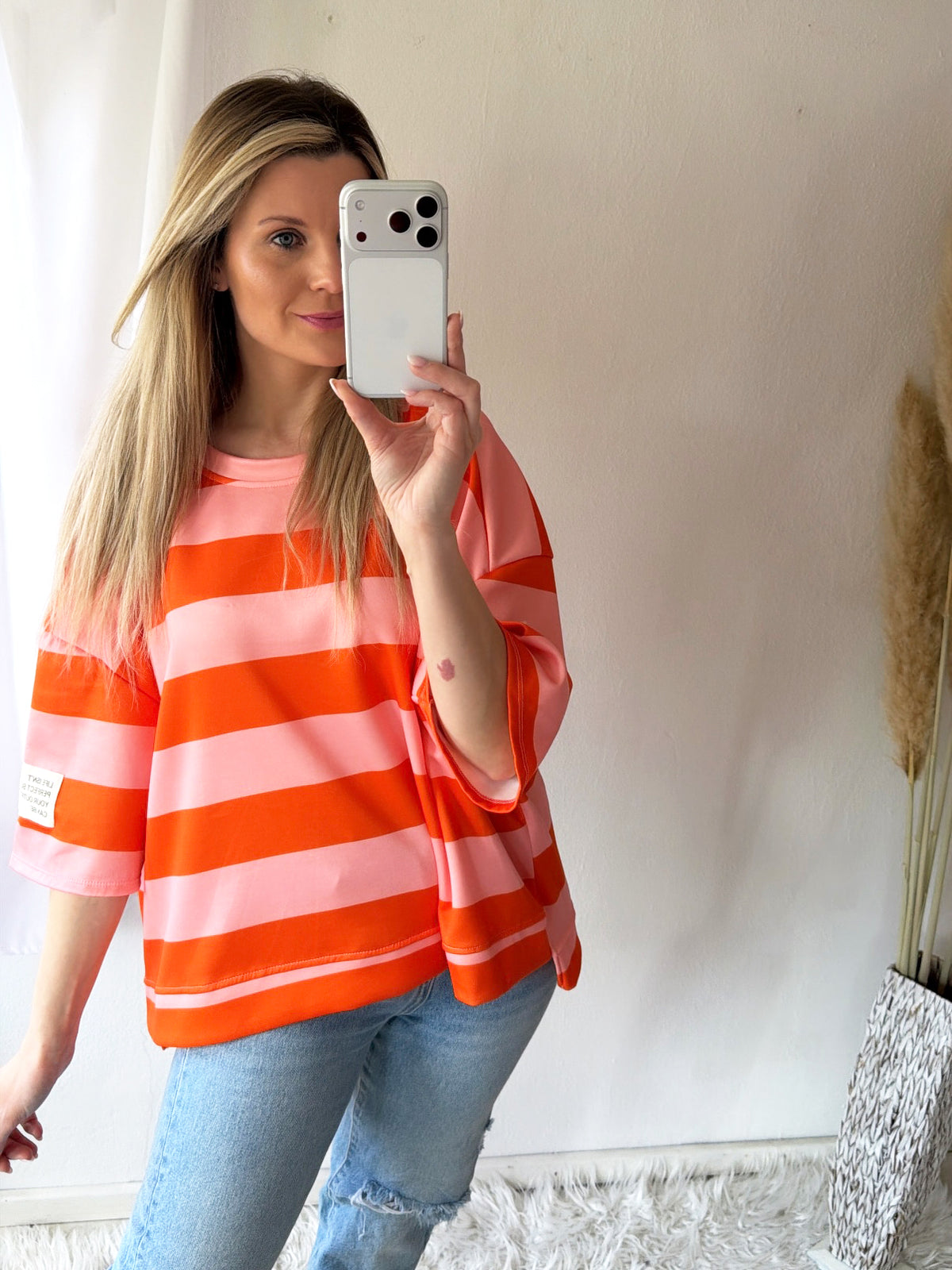 Sweater Oversize Candy Stripes