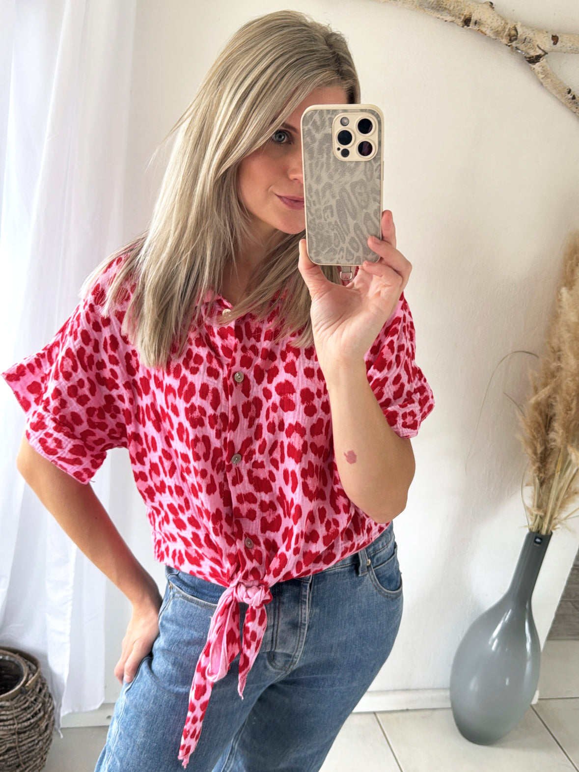 Musselin Bluse Summer Roar