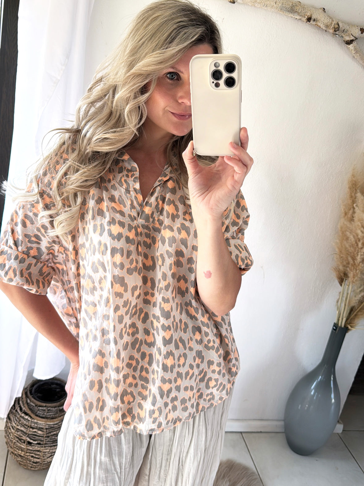 Bluse Happy Leo Oversize