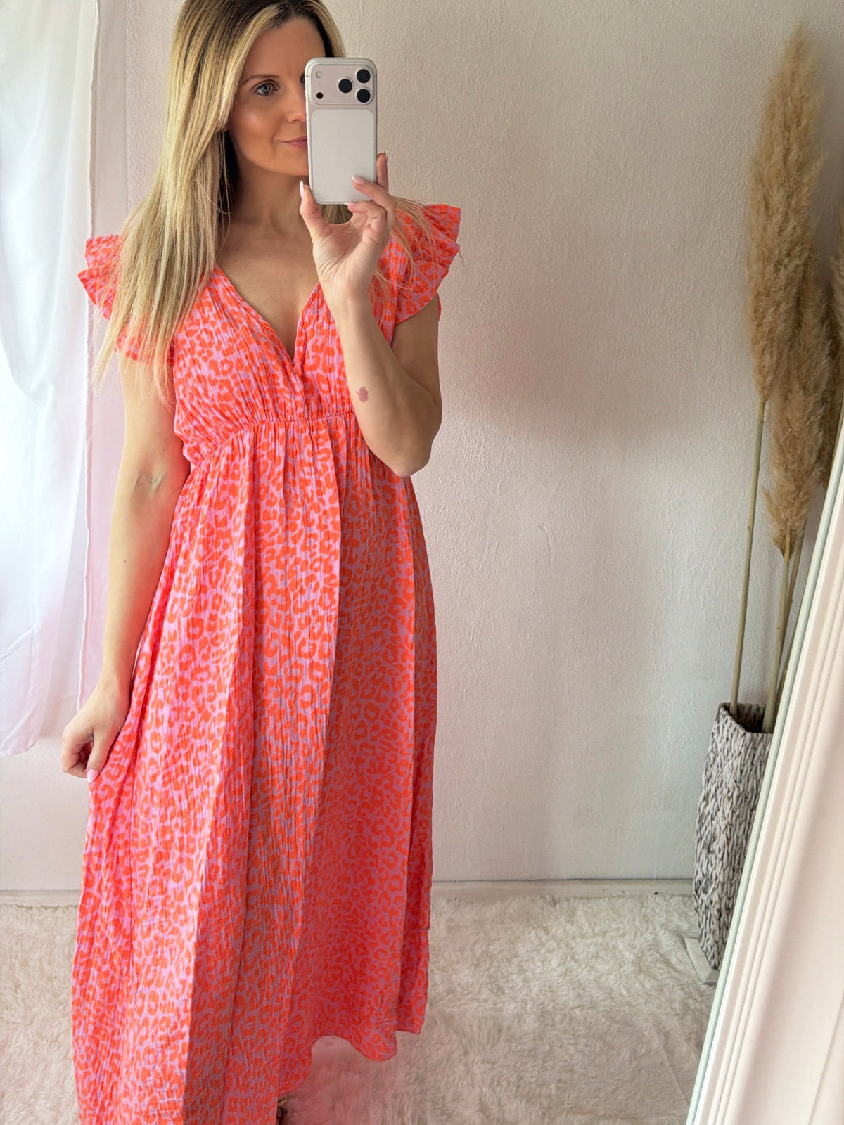 Musselin Kleid Soft Leo
