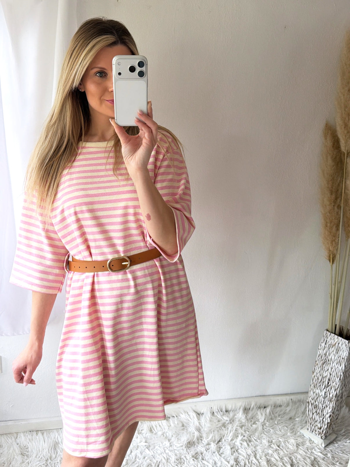 Shirtkleid Easy Stripes