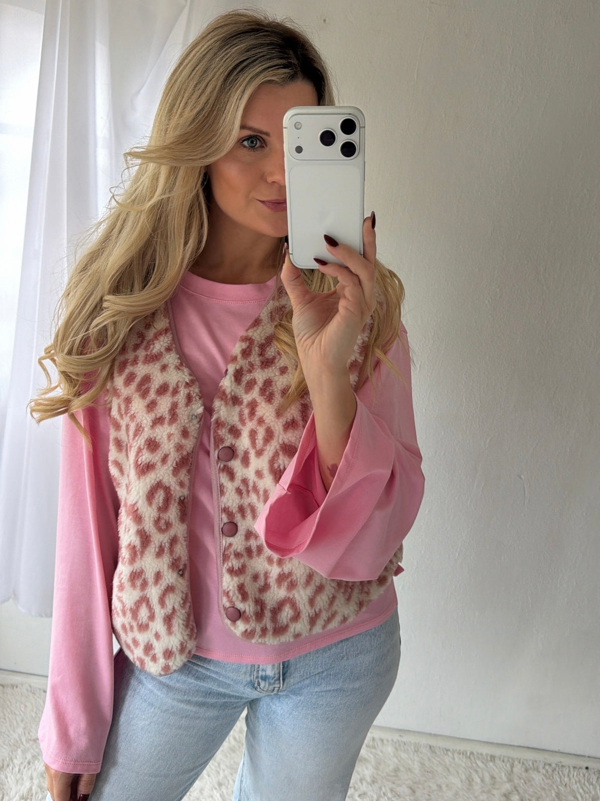 Teddyweste Soft Leo