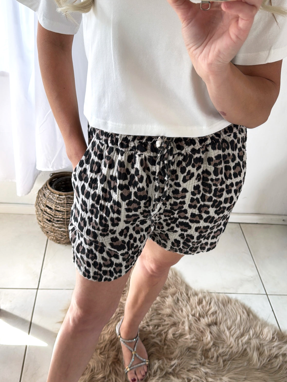 Musselin Shorts Leo