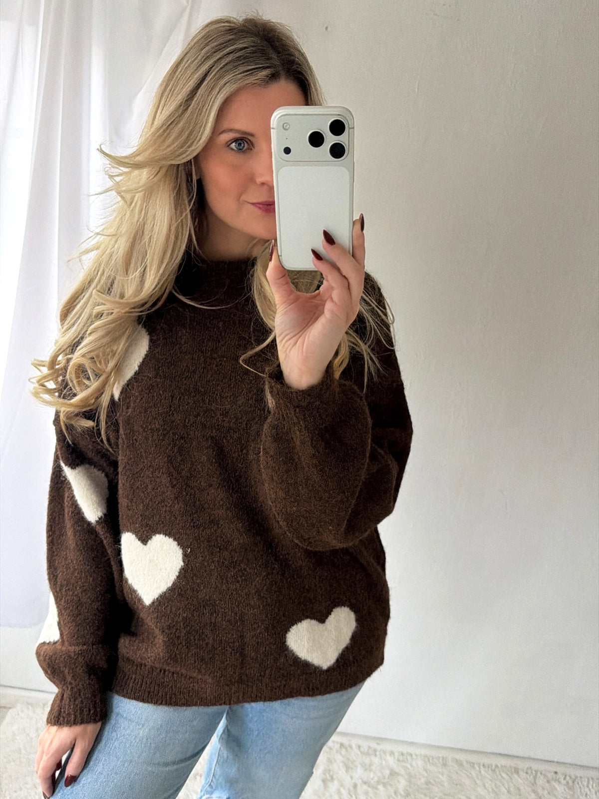 Strickpullover Cozy Hearts