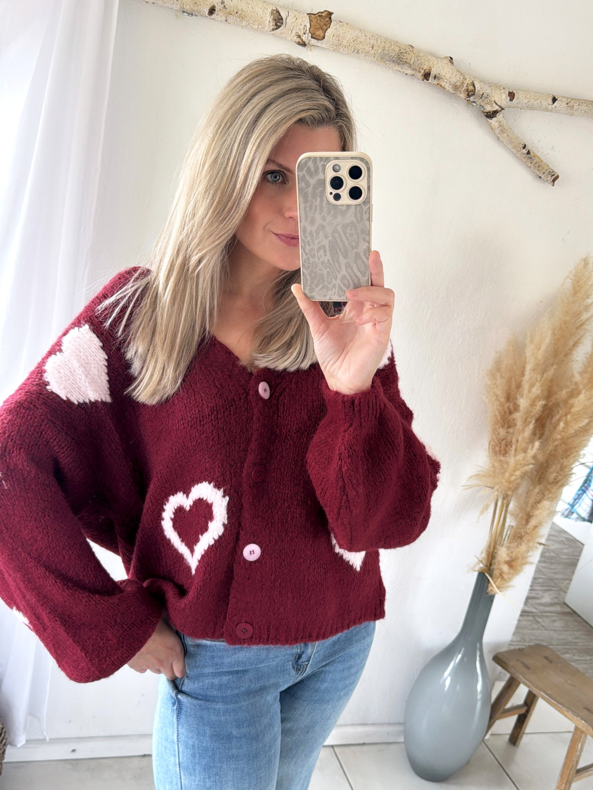 Cardigan Herzchen