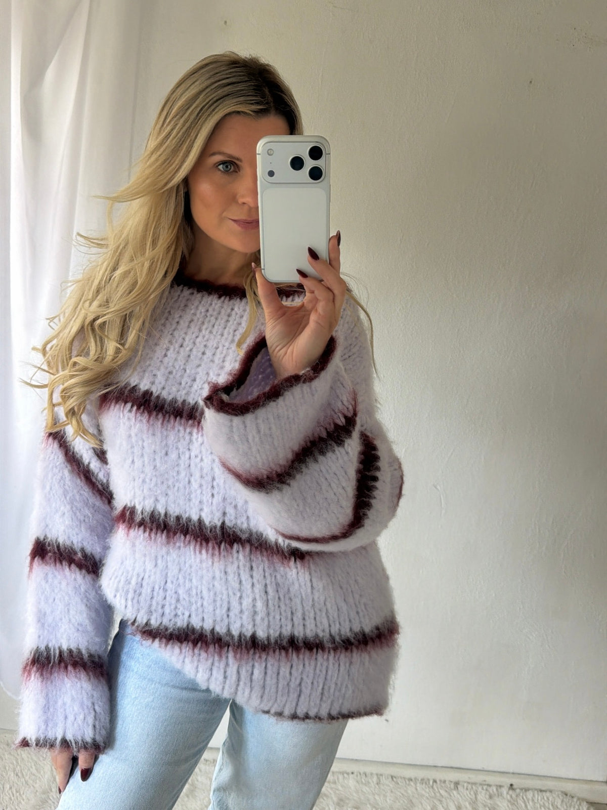 Strickpullover Cozy Lines