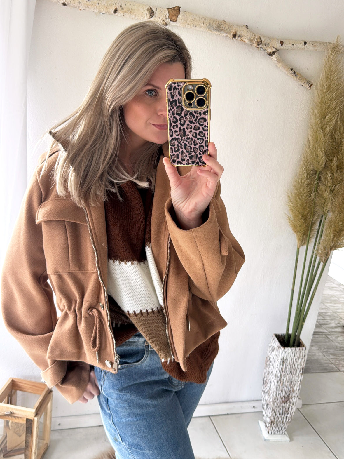 Jacke Cropped Chic