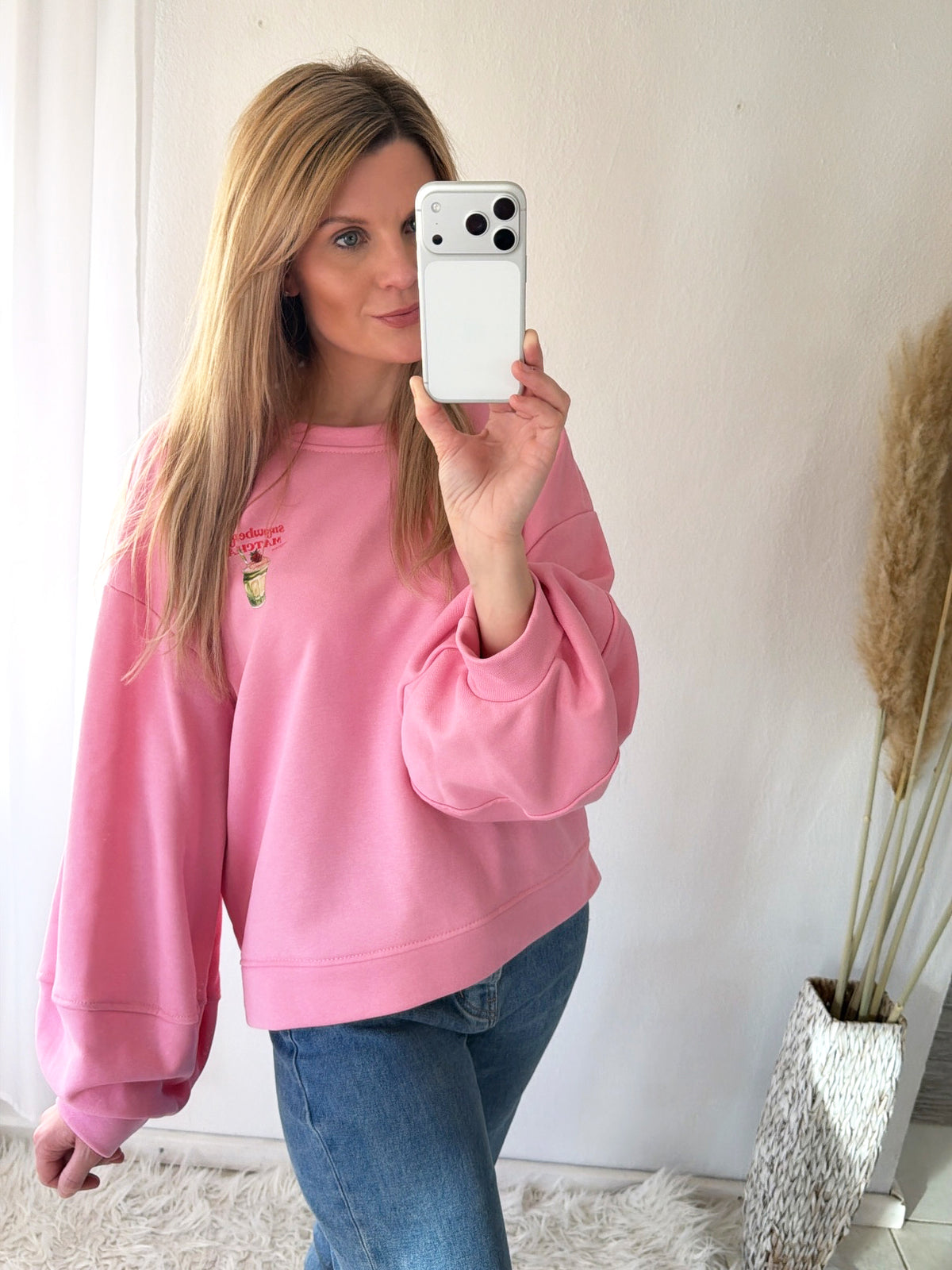 Sweatshirt Strawberry Matcha