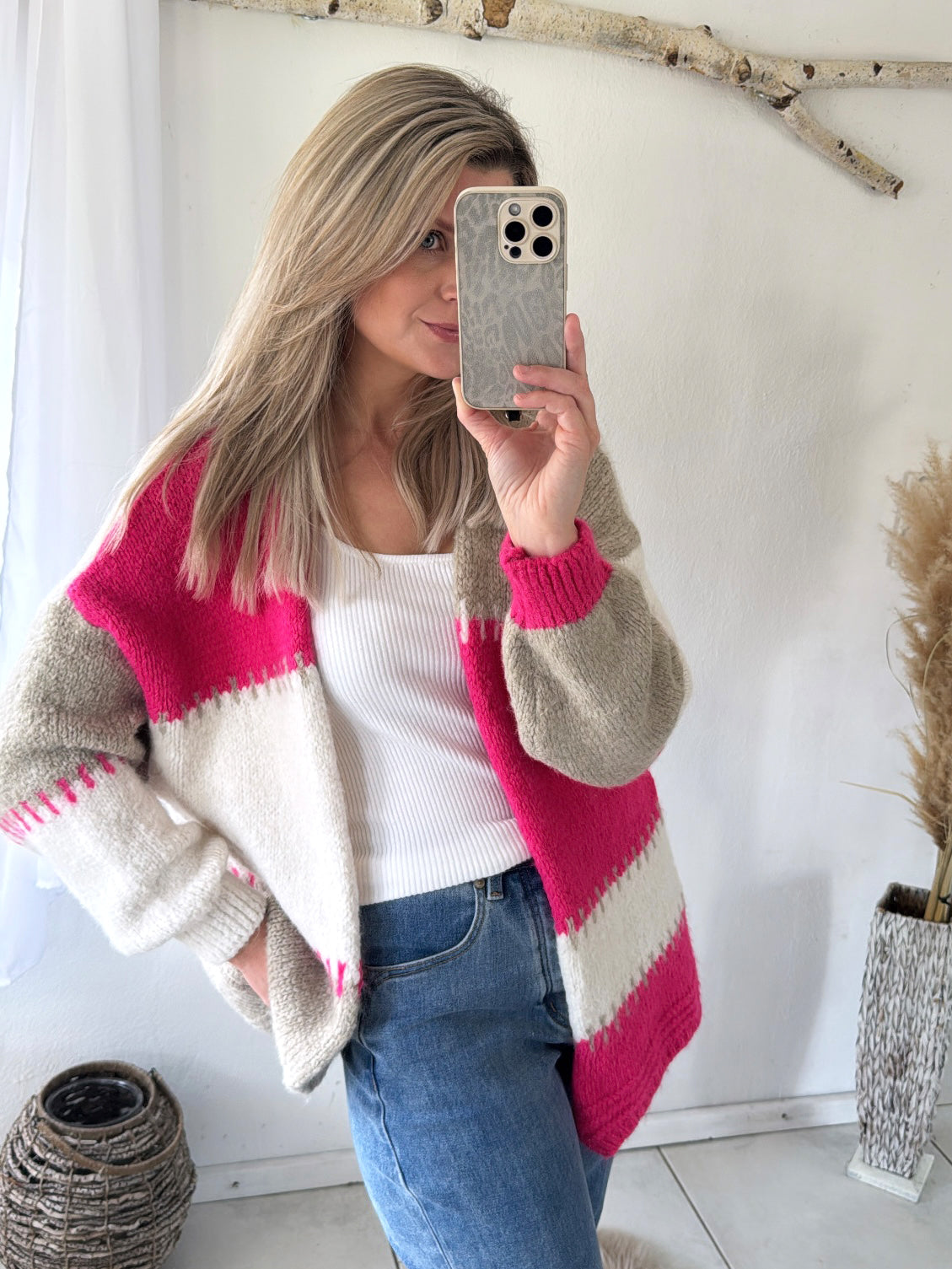 Cardigan Colourblock