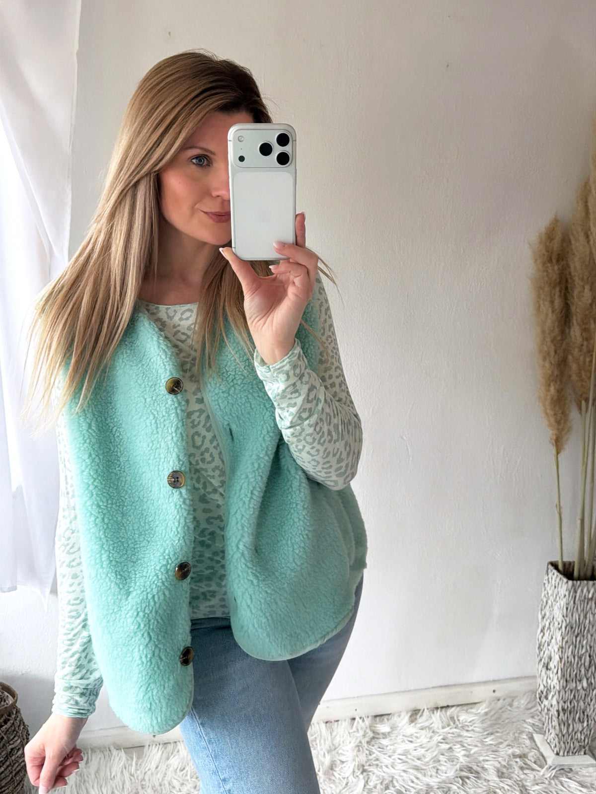 Teddyweste Basic Midi