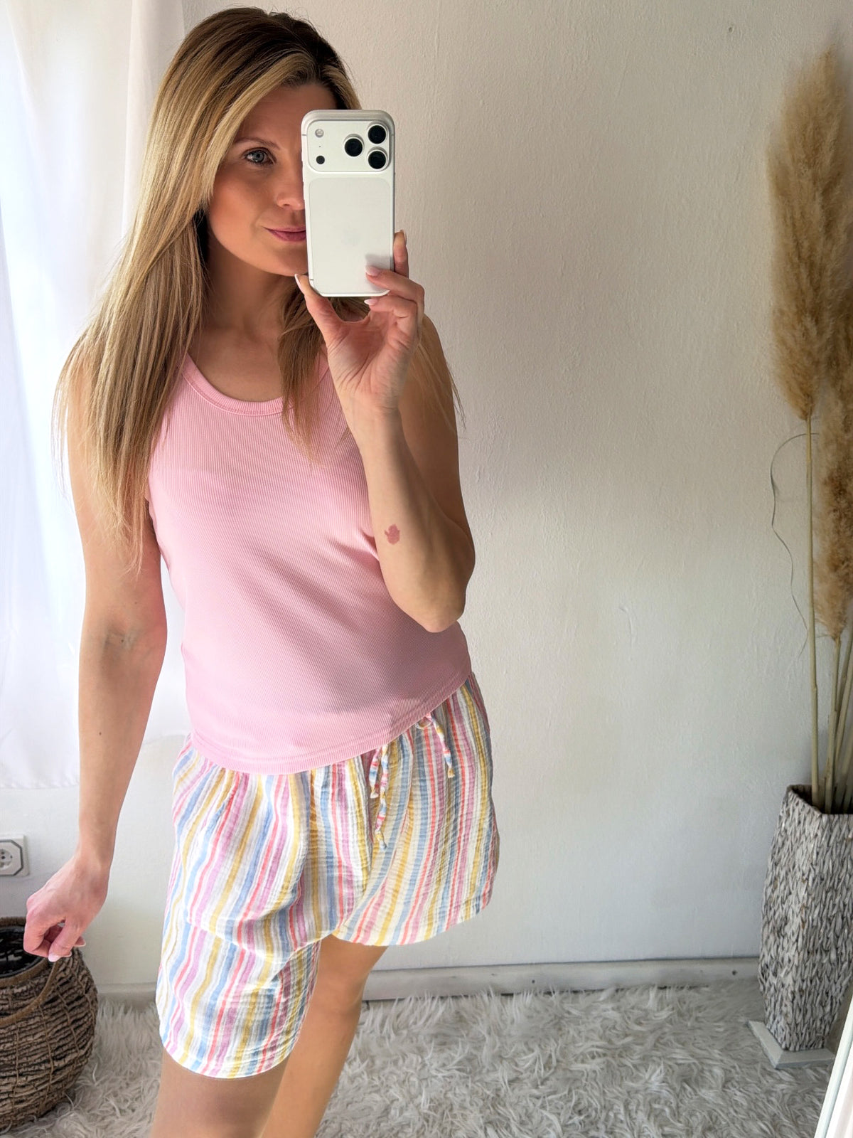 Top Ripped Cotton