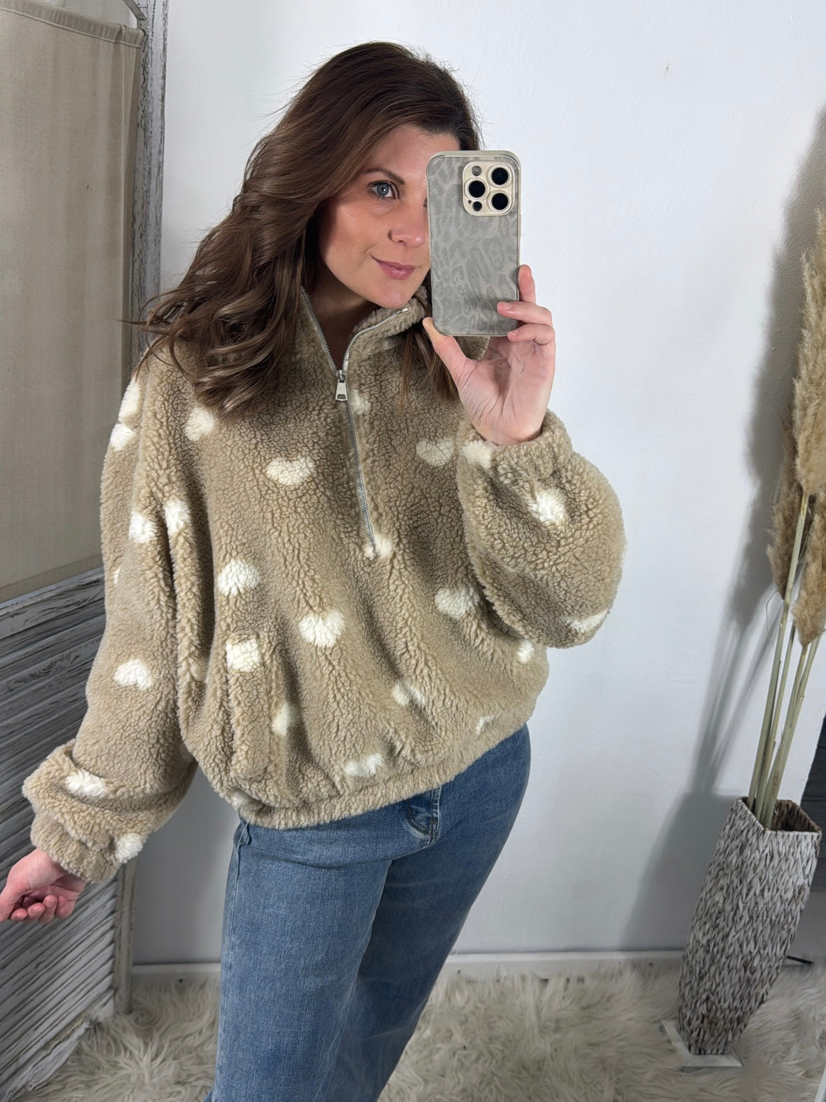 Teddy Zipper Herzchen