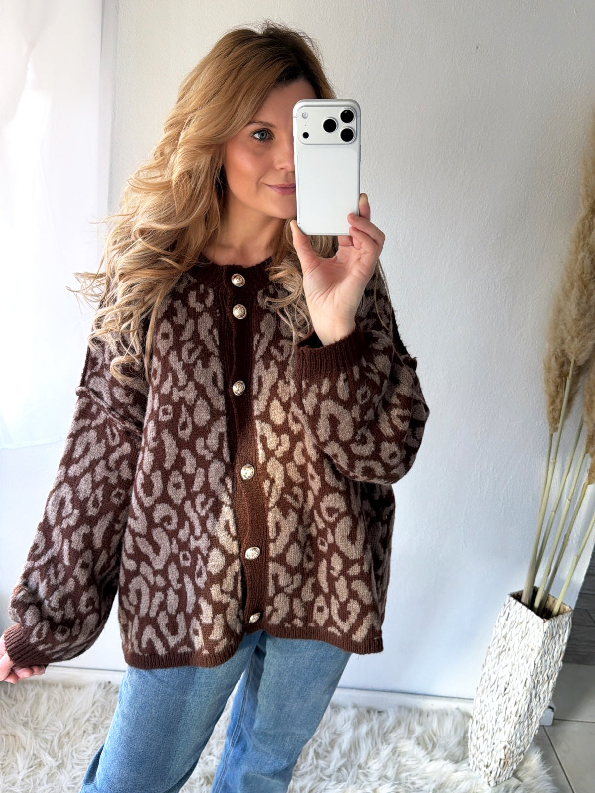 Cardigan Leo Love Oversize