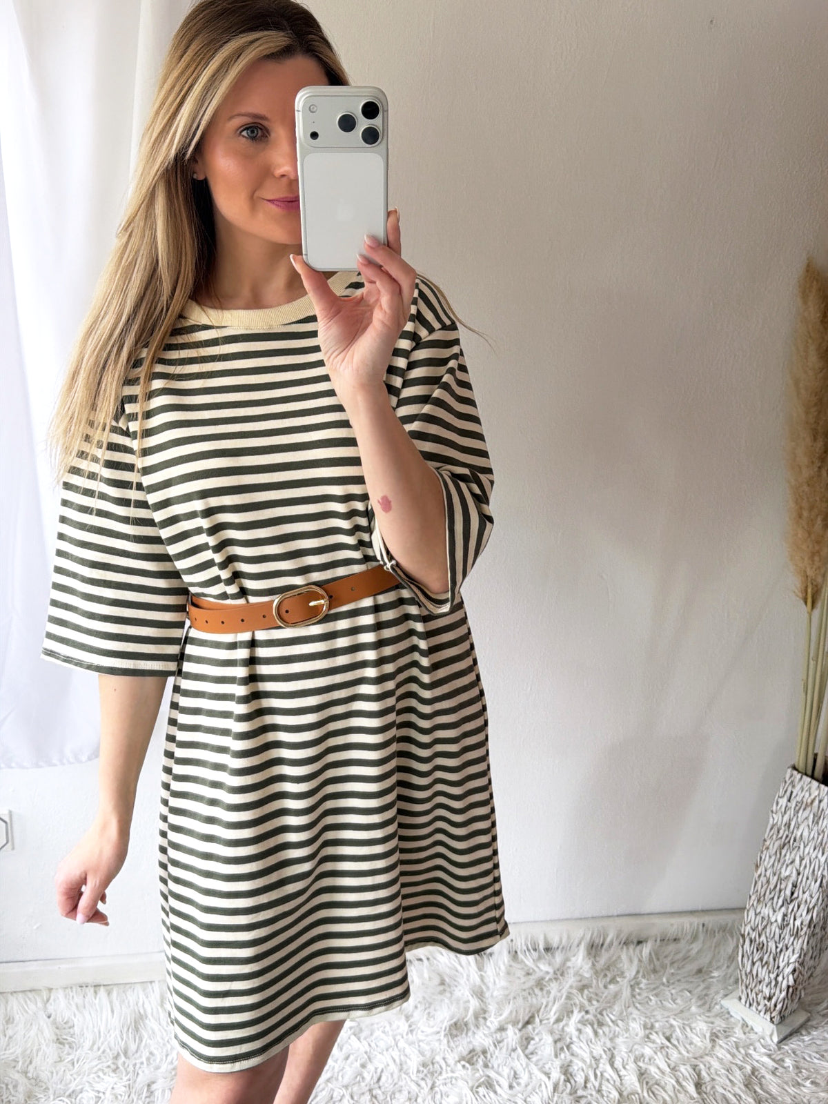 Shirtkleid Easy Stripes