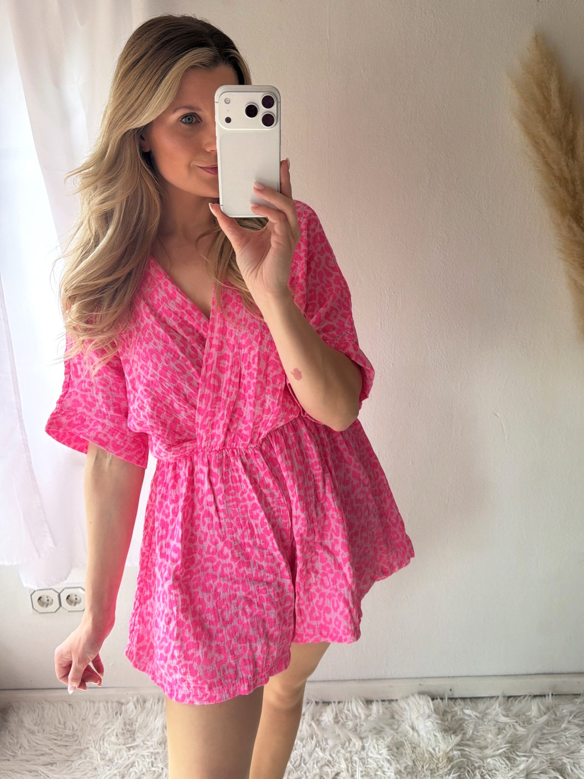 Musselin Jumpsuit Soft Leo