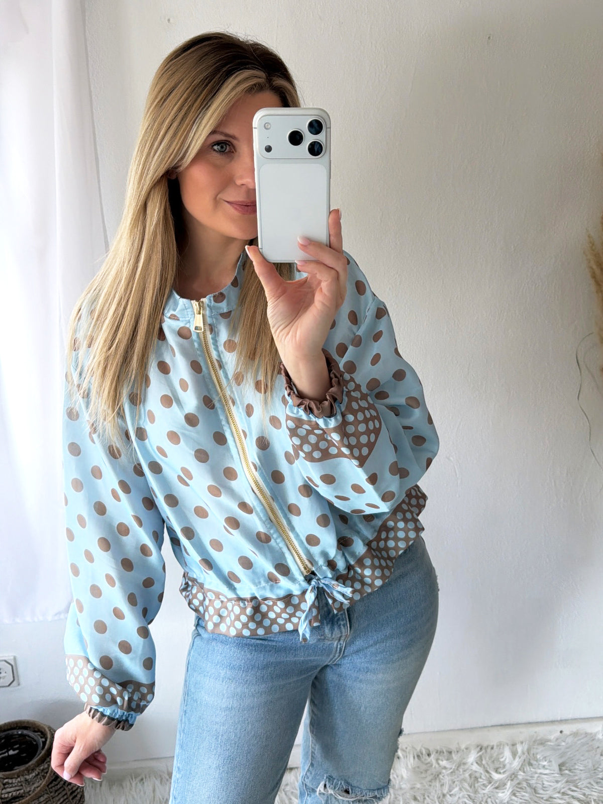 Blouson Polka Dots