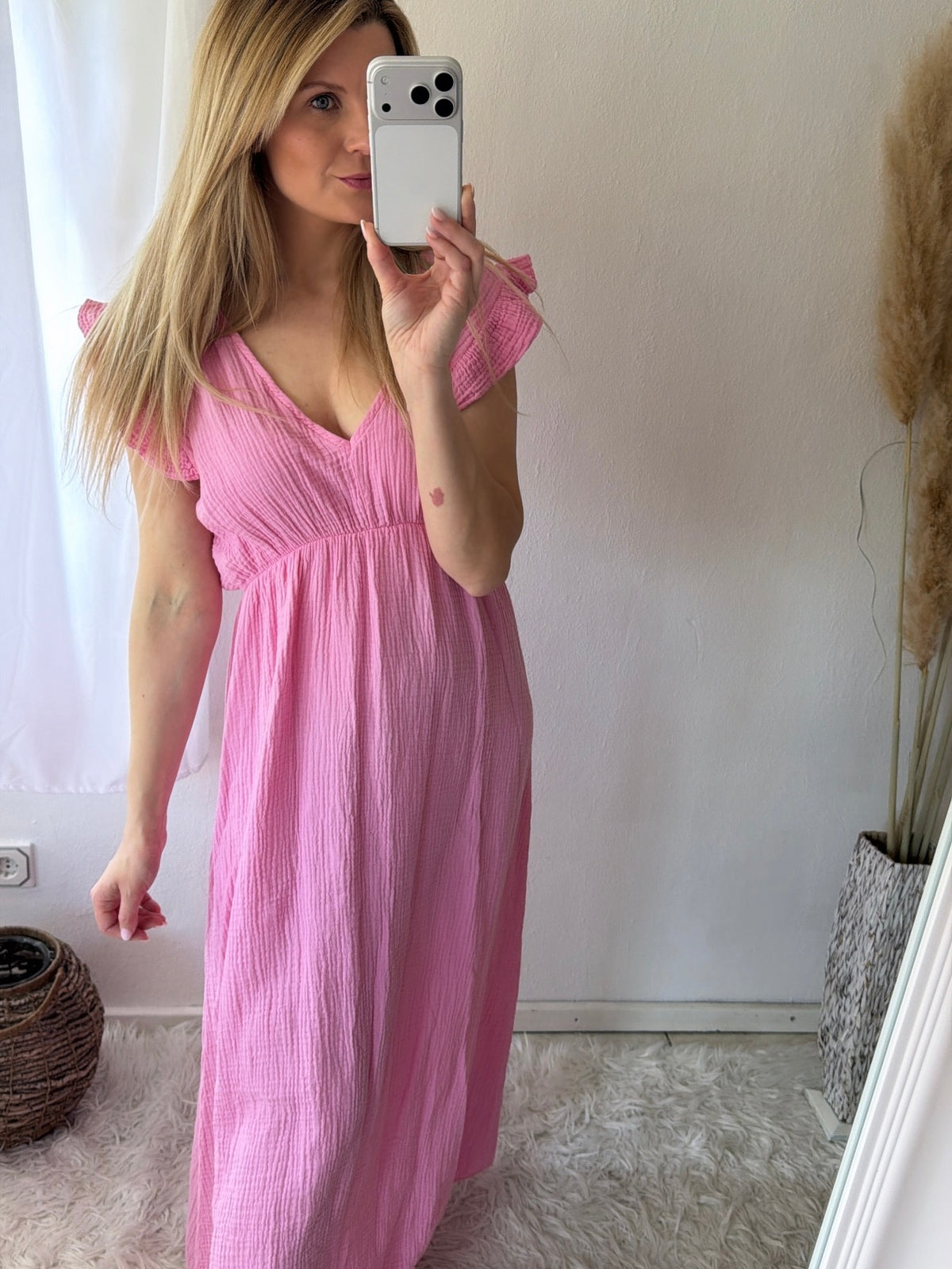 Musselin Kleid Basic