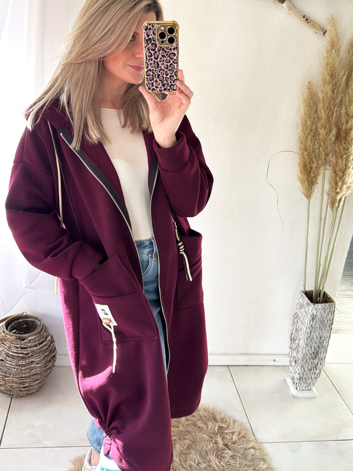 Long Sweatjacke Urban Cozy