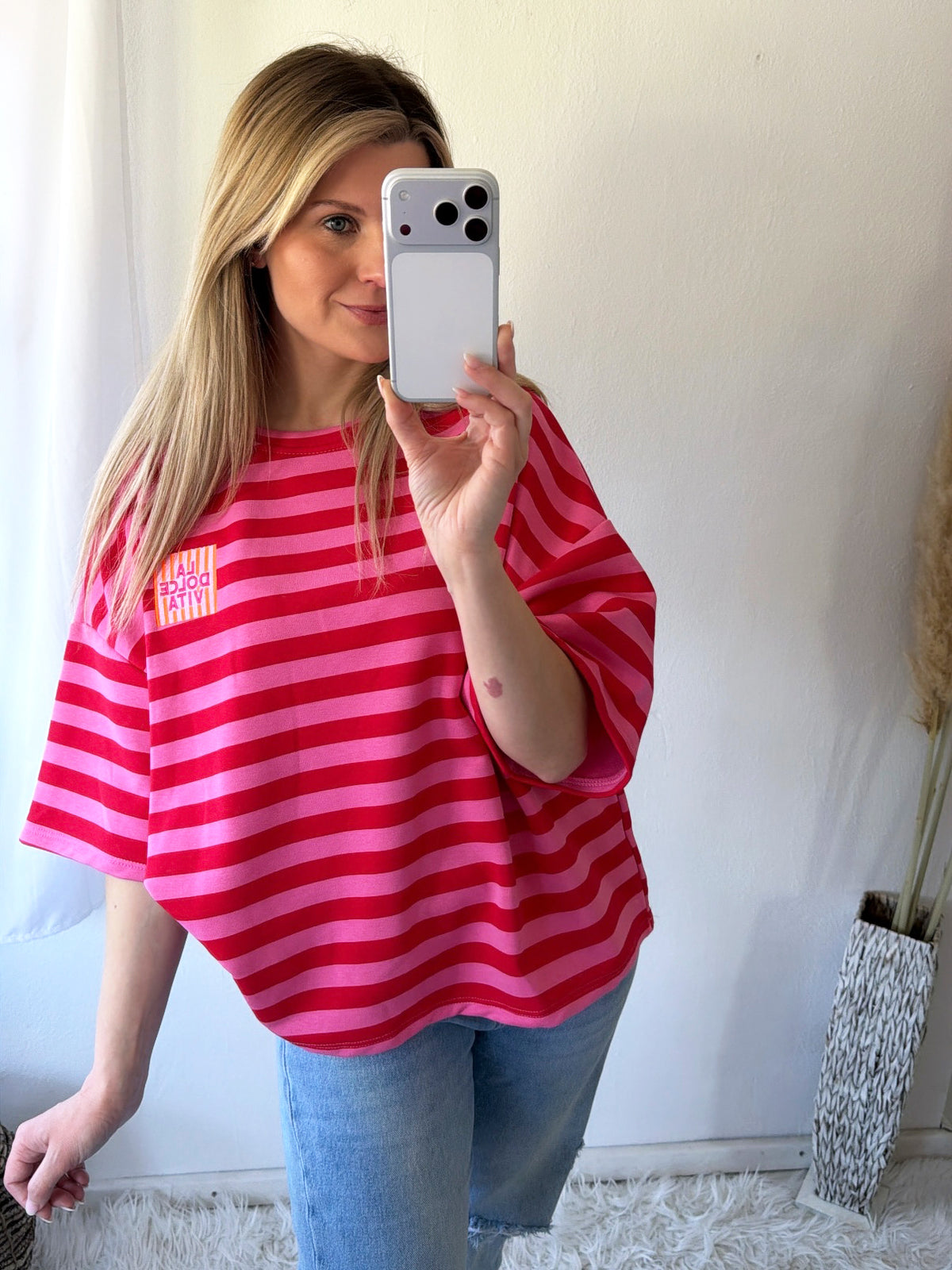 Sweater Stripes La Dolce Vita Oversize