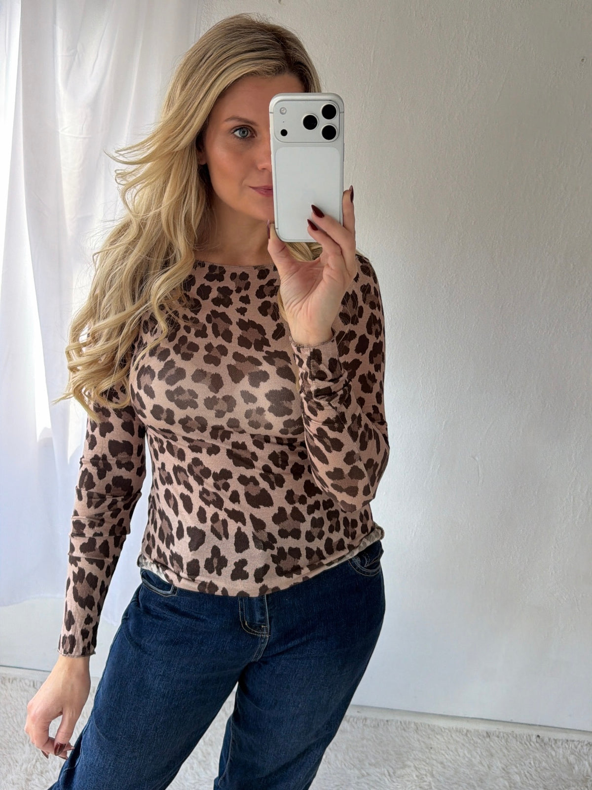 Shirt Kaschmir Slim Sugar Leo