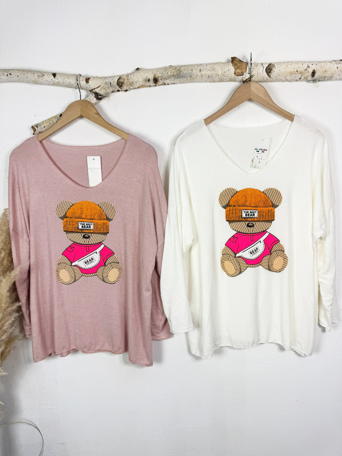 Langarmshirt Teddybär Gr.40-42