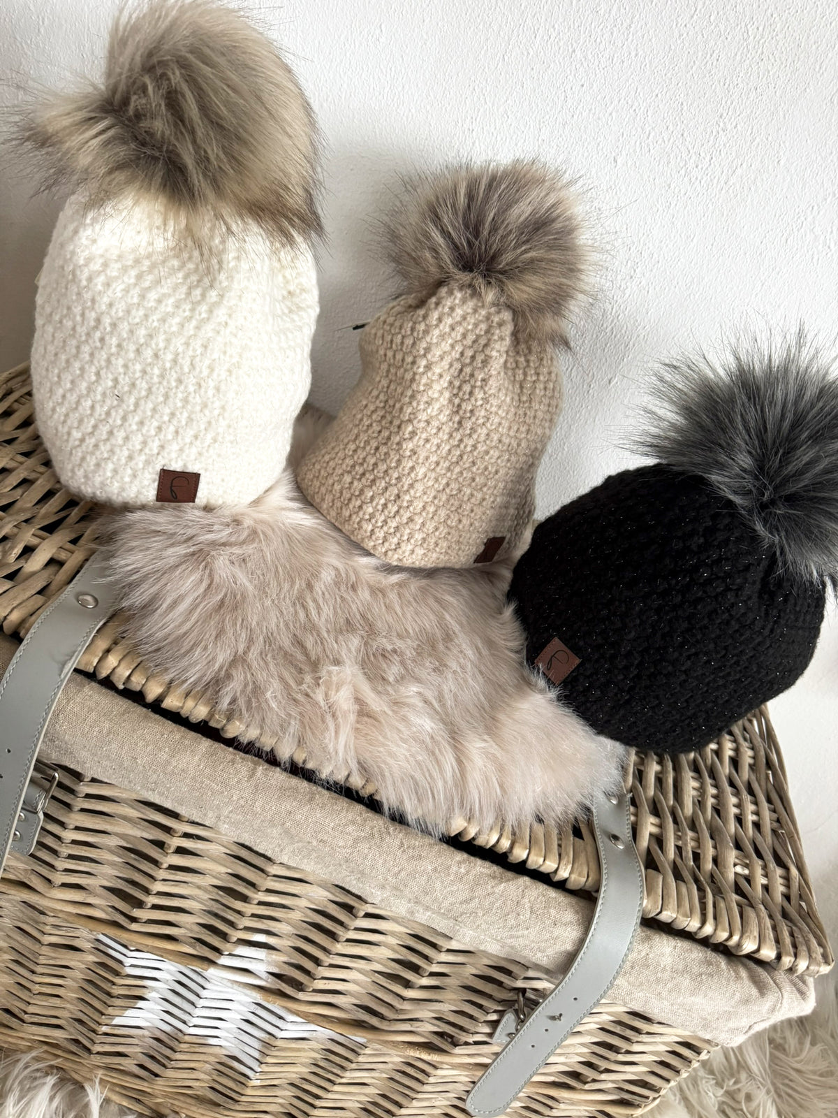 Bommel Mütze Glitzer